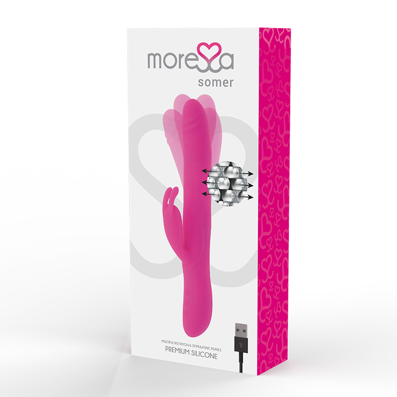 MORESSA - SOMER PREMIUM VIBRATOR WITH MULTIPLE ROTATION 3 