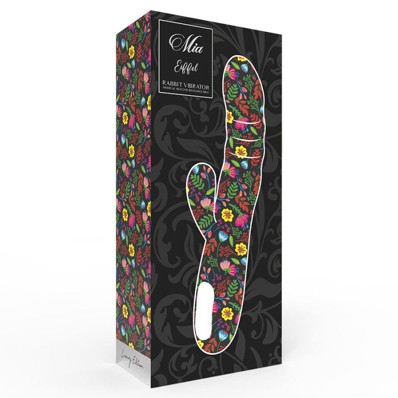 MIA - VIBRATORE ROTANTE EIFFEL BLU TURCHESE 6 