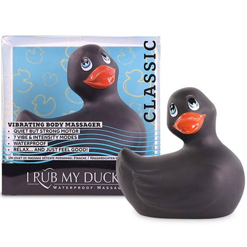 BIG TEASE TOYS - I RUB MY DUCKIE CLASSIC VIBRATING DUCK BLACK 1 