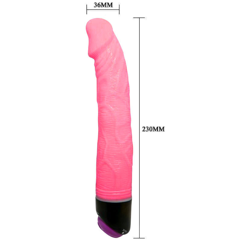 BAILE - VIBRATEUR RÉALISTE ADOUR CLUB 23 CM ROSE 1 