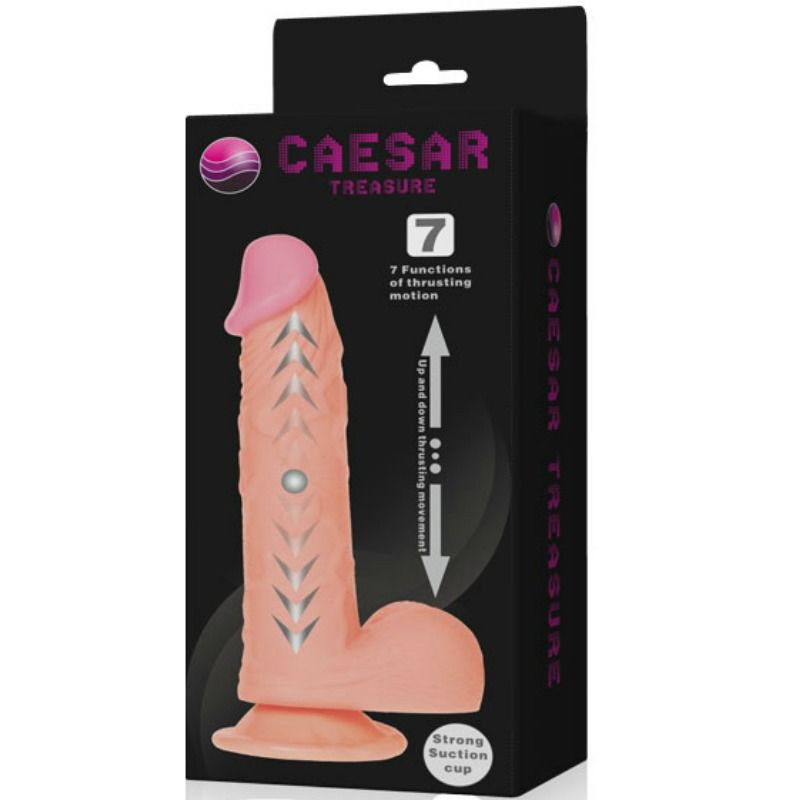 BAILE - FUNZIONE UP & DOWN DEL DILDO REALISTICO DEL TESORO DI CAESAR 1 