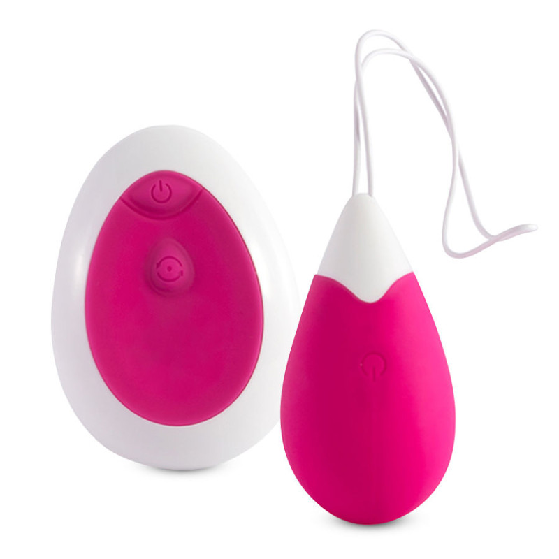 INTENSE - VIBRATEUR JAN EGG TÉLÉCOMMANDE ROSE 4 