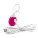 INTENSE - VIBRATEUR JAN EGG TÉLÉCOMMANDE ROSE 6 