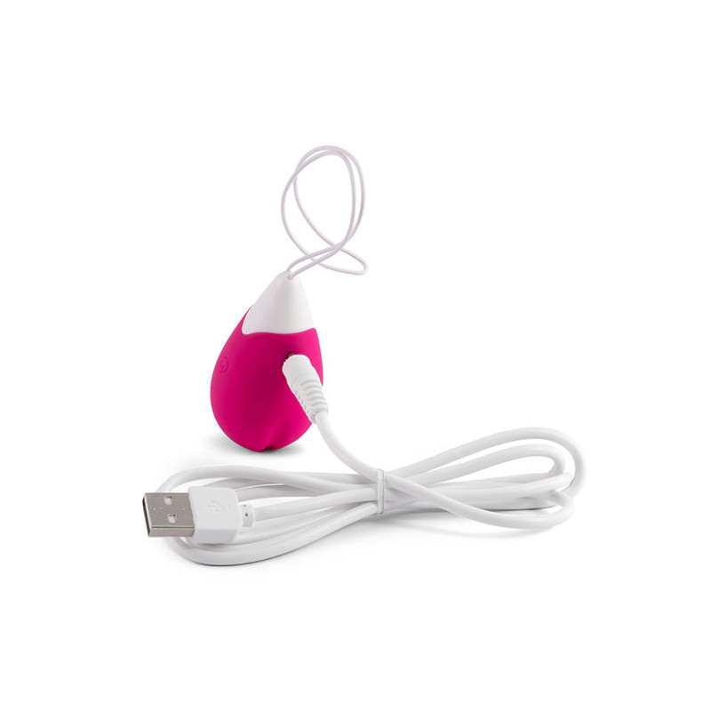 INTENSE - VIBRATEUR JAN EGG TÉLÉCOMMANDE ROSE 6 