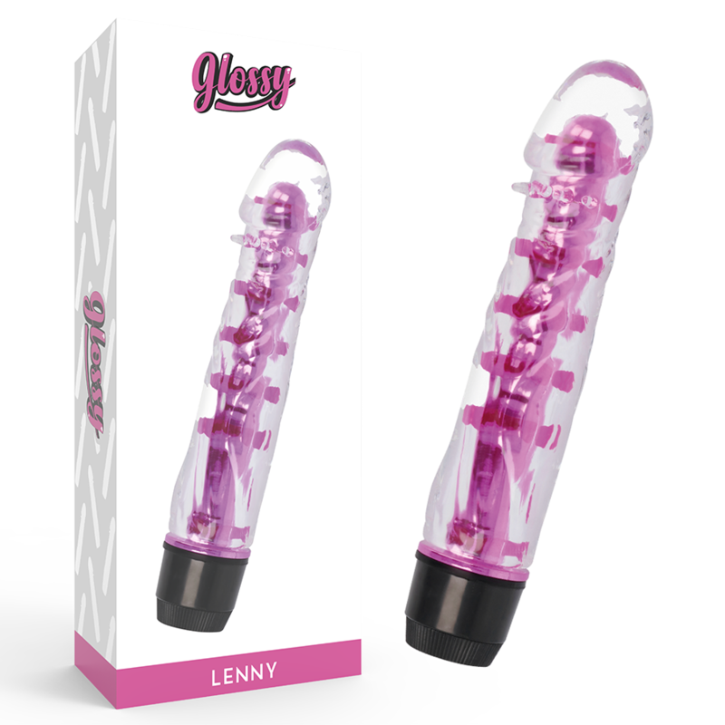 GLOSSY - VIBRATEUR LENNY ROSE 1 