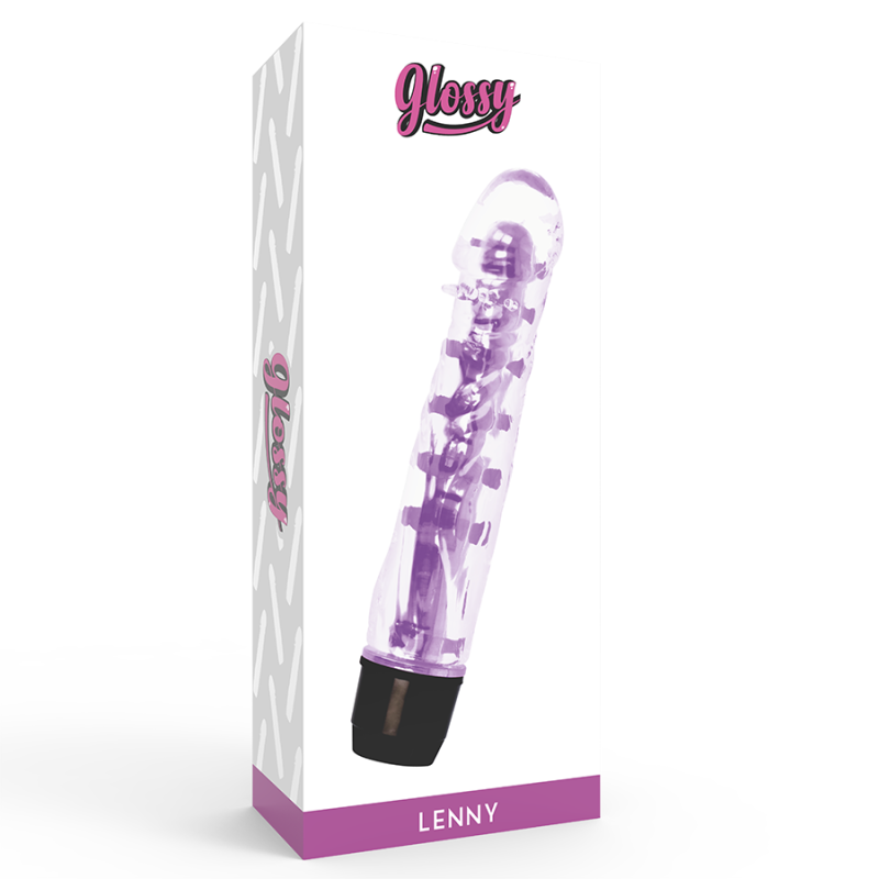 GLOSSY - LENNY VIBRATOR LILA 3 