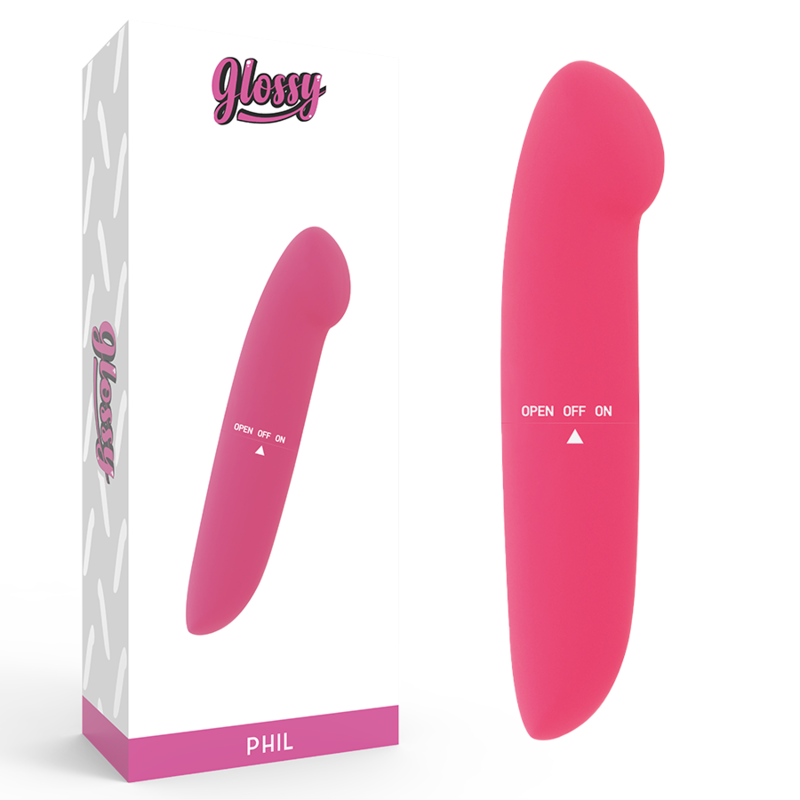 GLOSSY - VIBRATEUR PHIL ROSE 1 