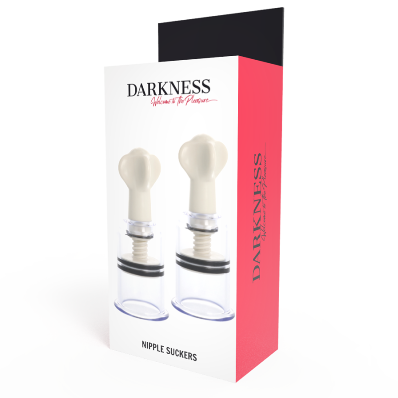 DARKNESS - TRANSPARENTER NIPPELSAUGER MIT 3,1 CM DURCHMESSER 3 