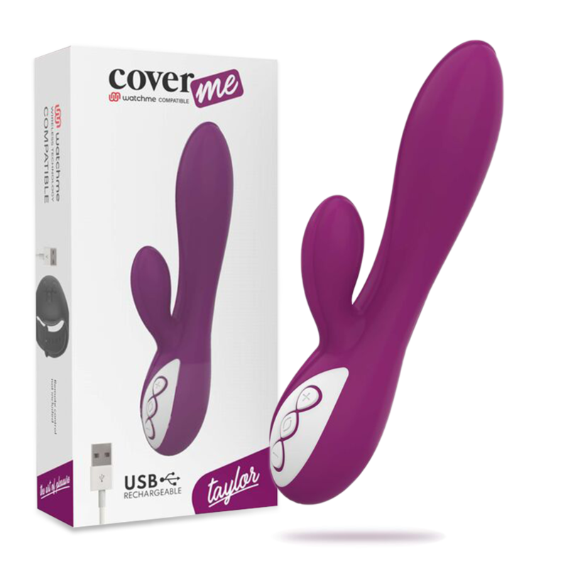 COVERME - TAYLOR VIBRATOR COMPATIBLE WITH WATCHME WIRELESS TECHNOLOGY 2 