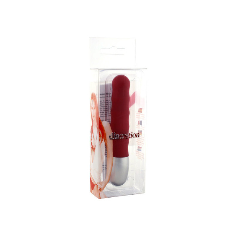 SEVEN CREATIONS - RED DISCREET VIBRATOR 1 