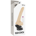 BASECOCK - REALISTIC VIBRATOR REMOTE CONTROL FLESH 19 CM -O- 4 CM 3 