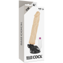 BASECOCK - REALISTIC VIBRATOR REMOTE CONTROL FLESH 21 CM -O- 4 CM 3 