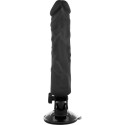 BASECOCK - REALISTIC VIBRATOR REMOTE CONTROL BLACK 21 CM -O- 4 CM 3 