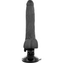 BASECOCK - VIBRATORE ARTICOLABILE TELECOMANDO NERO 18.5 CM -O- 4 CM 3 