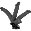 BASECOCK - ARTIKULIERBARER VIBRATOR MIT FERNBEDIENUNG SCHWARZ 20 CM -O- 4.5 CM 3 