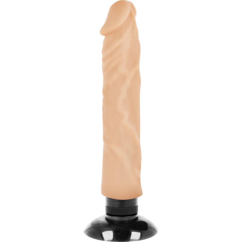 BASECOCK - VIBRATORE REALISTICO 2-1 NATURALE 20 CM -O- 4 CM 3 