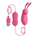 OMG - CUTE RABBIT POTENTE VIBRATORE ROSA USB 1 