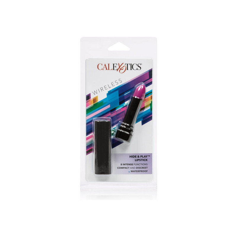 CALEXOTICS - HIDE & PLAY PURPLE LIPSTICK STIMULATOR 1 