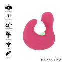 HAPPY LOKY - DUCKYMANIA DOIGT STIMULATEUR EN SILICONE RECHARGEABLE 1 