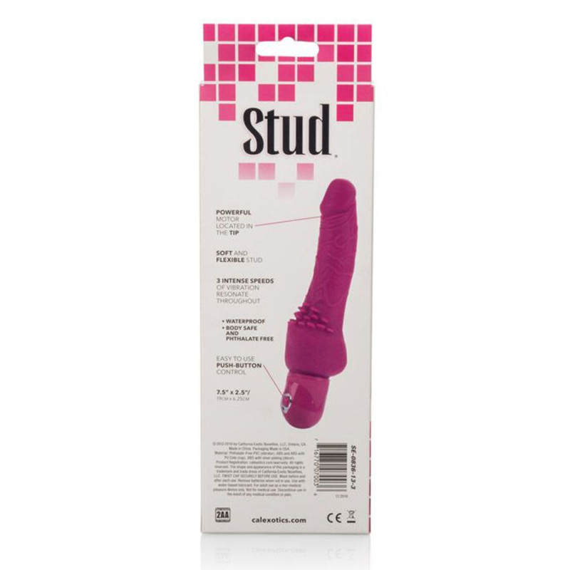 CALEXOTICS - VIBRATEUR ROSE POWER STUD CLITERRIFIC 1 