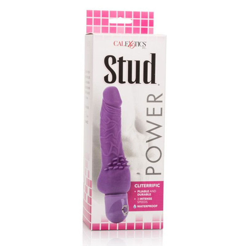 CALEXOTICS - VIBRATEUR VIOLET POWER STUD CLITERRIFIC 2 