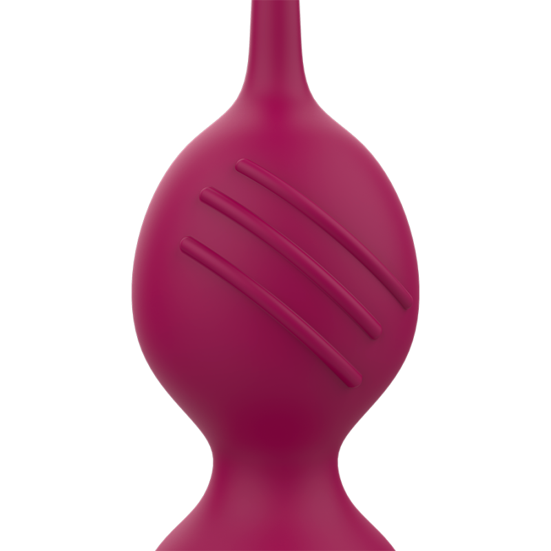 RITHUAL - BALLES DE KEGEL VIBRANTES RECHARGEABLES NISHA ORCHIDÉE 5 