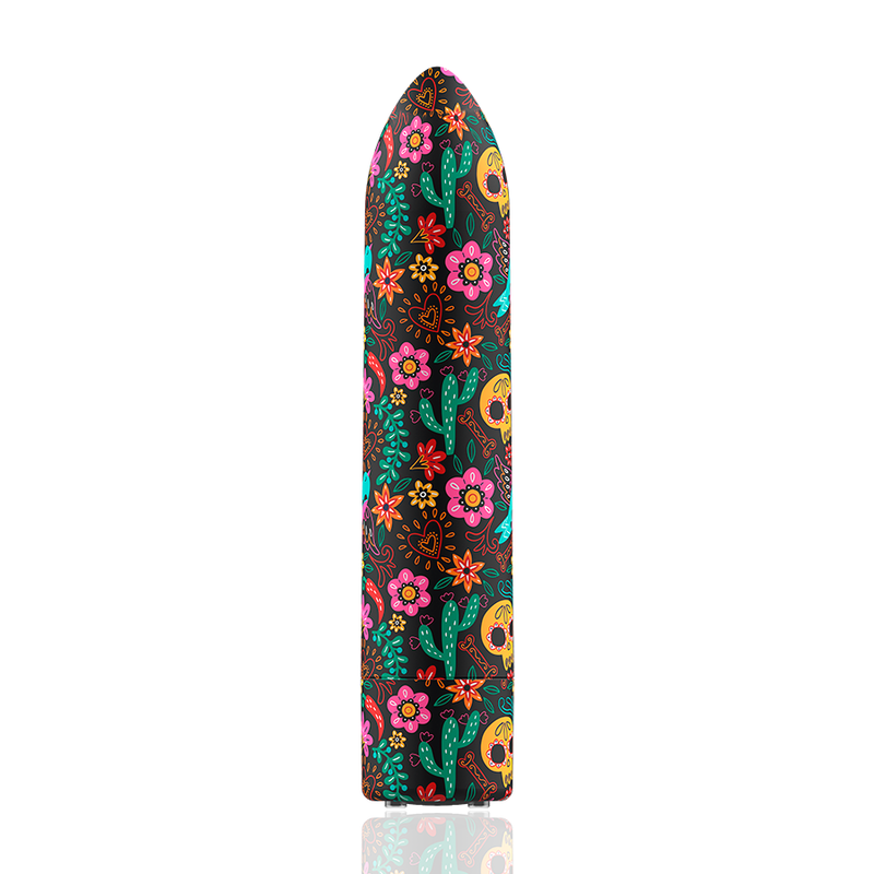 CUSTOM BULLETS - FLORAL RECHARGEABLE BULLET 10 INTENSITIES 2 