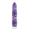 CUSTOM BULLETS - RECHARGEABLE SNAKE PURPLE MAGNETIC BULLET 10 INTENSITIES 2 