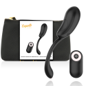 COQUETTE CHIC DESIRE - OEUF VIBRANT TÉLÉCOMMANDE RECHARGEABLE NOIR/OR 1 