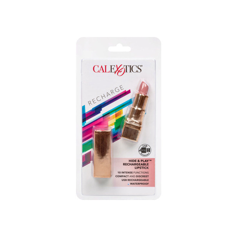 CALEXOTICS - BALA WIEDERAUFLADBARER LIPPENSTIFT HIDE & PLAY ZARTES ROSA 1 