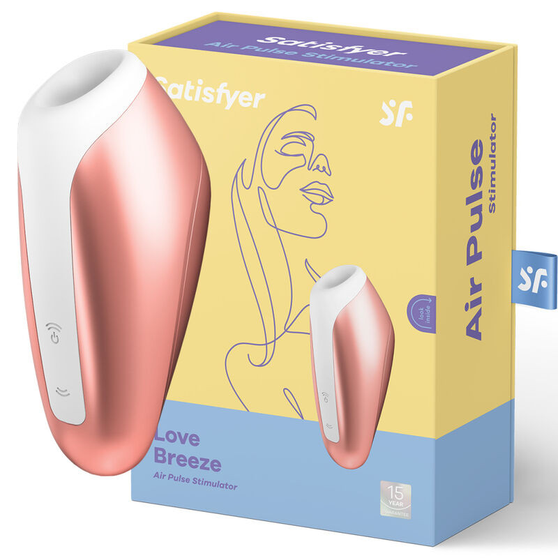 SATISFYER - LOVE SUCCIONADOR BREEZE COPPER 1 