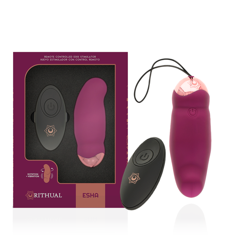 RITHUAL - ESHA EGG REMOTE CONTROL SYSTEM ROTATION + VIBRATION 1 