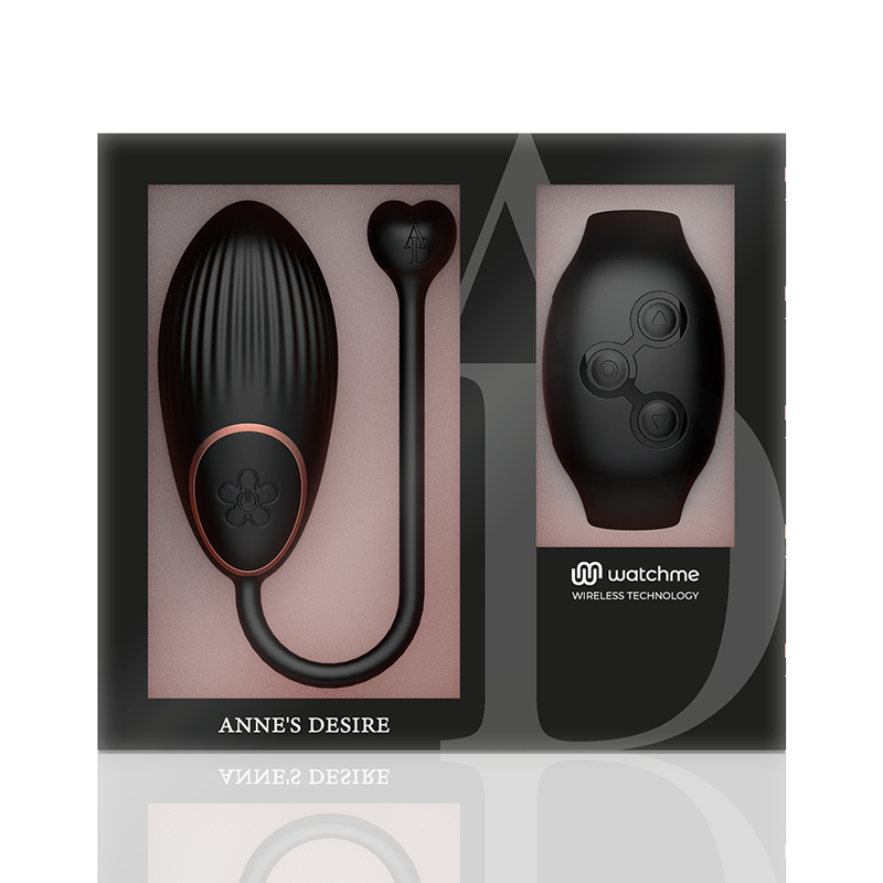 ANNE'S DESIRE - EGG TECNOLOGIA DI CONTROLLO REMOTO WATCHME NERO 8 