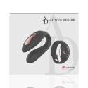 ANNE'S DESIRE - DUAL PLEASURE TECNOLOG A WATCHME BLACK/GOLD 17 