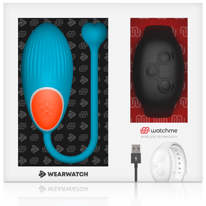 WEARWATCH - WATCHME-TECHNOLOGIE FERNBEDIENUNG EGG BLUE / JET 7 