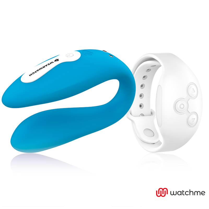 WEARWATCH - WATCHME DUAL TECHNOLOGY VIBRATOR INDIGO/SNOW 2 