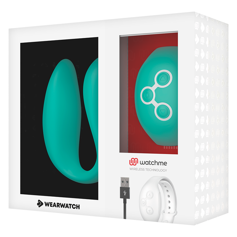 WEARWATCH - DUAL TECHNOLOGY WATCHME LIGHT GREEN VIBRATOR 5 