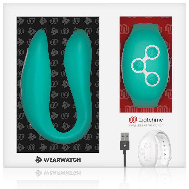 WEARWATCH - DUAL TECHNOLOGY WATCHME LIGHT GREEN VIBRATOR 7 