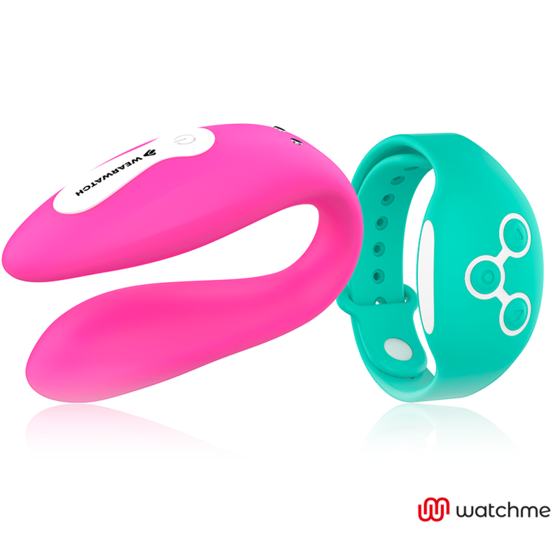 WEARWATCH - VIBRATORE WATCHME A DOPPIA TECNOLOGIA FUCSIA / ACQUA DI MARE 2 