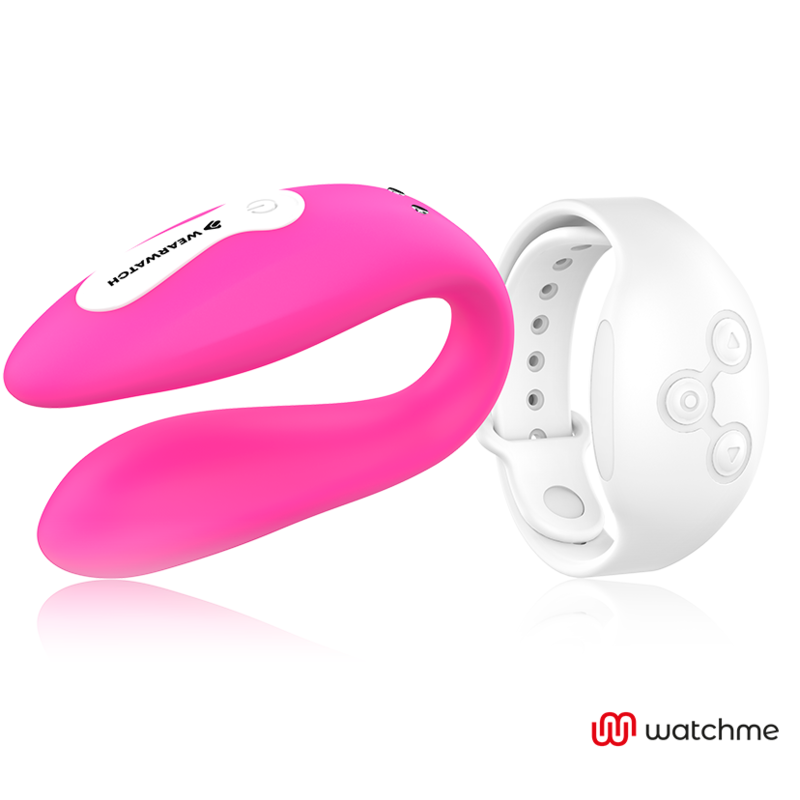 WEARWATCH - WATCHME DUAL TECHNOLOGY VIBRATOR FUCHSIA / SNOW 2 