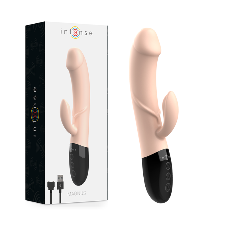 INTENSE - NATÜRLICHER WIEDERAUFLADBARER VIBRATOR MAGNUS DUAL 1 