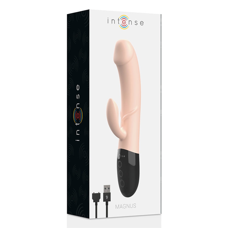 INTENSE - MAGNUS DUAL NATURAL RECHARGEABLE VIBRATOR 6 