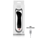 DOLCE VITA - RECHARGEABLE VIBRATOR ONE BLACK 7 SPEED 3 