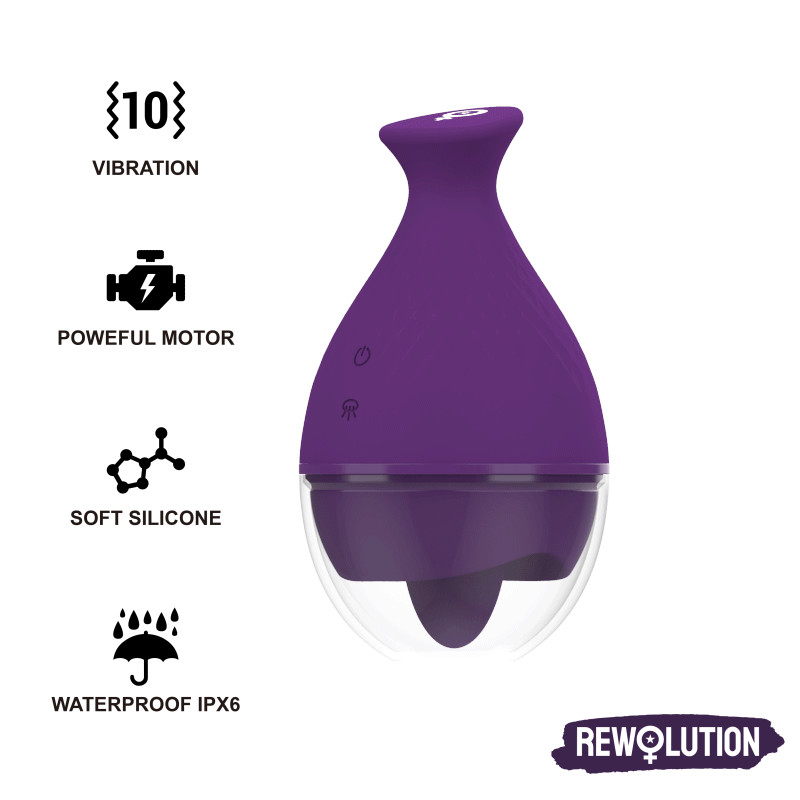 REWOLUTION - REWOLINGO VIBRATOR WITH TONGUE 1 