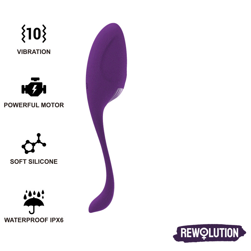 REWOLUTION - REWOVO EGG VIBRATOR REMOTE CONTROL 1 