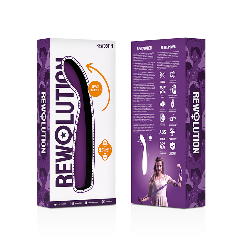 REWOLUTION - REWOSTIM FLEXIBLE VIBRATOR 8 