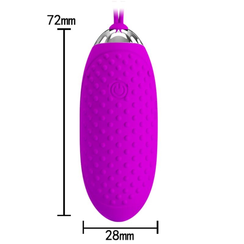 PRETTY LOVE - JOANNA VIBRATING EGG REMOTE CONTROL 12 MODES 5 