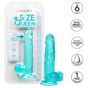 CALEXOTICS - DILDO REGINA TAGLIA BLU 15.3 CM 2 