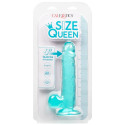 CALEXOTICS - GRÖSSE KÖNIGIN-DILDO BLAU 15.3 CM 5 