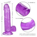 CALEXOTICS - GRÖSSE KÖNIGIN-DILDO LILA 15.3 CM 5 